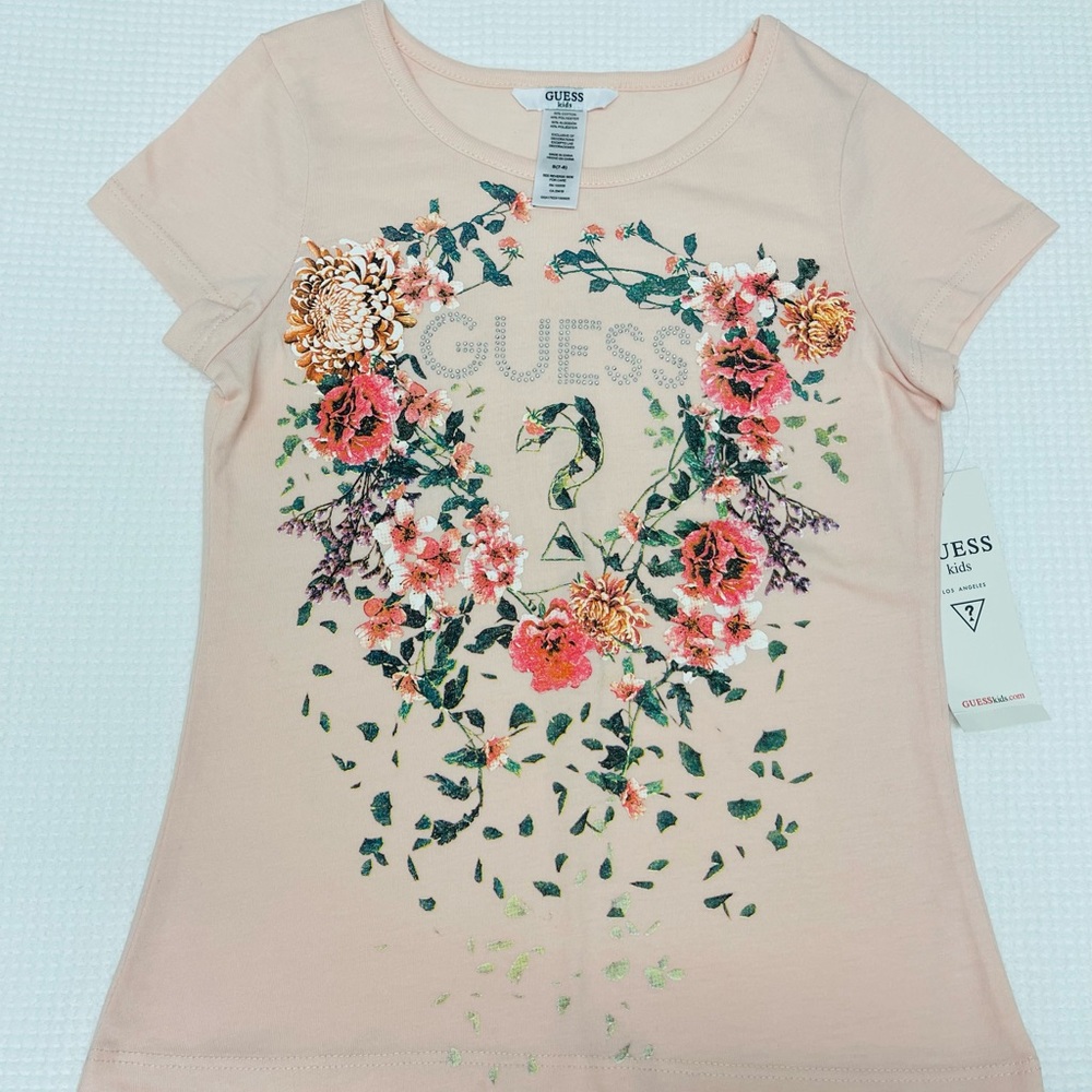 Guess - Kids Pink T-Shirt Size Small (7- 8)